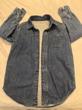 1969 Tee-Lined Kids' Denim Jacket - Blue